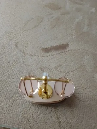 MINI Báscula de precisión dorada