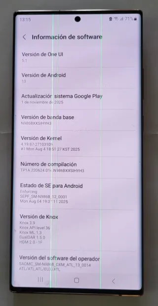 Samsung Galaxy Note 20 Ultra 256GB y 12GB Ram