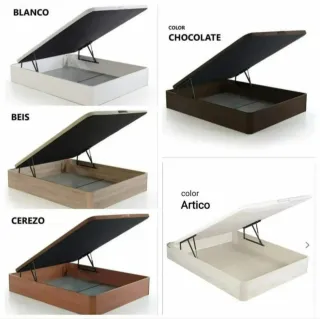 Canapé de madera abatible