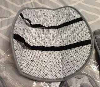 Set 3 alfombras baño gris piedra