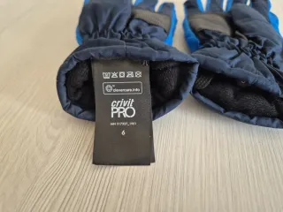 Guantes Nieve Niño Talla 6 Azul/Negro