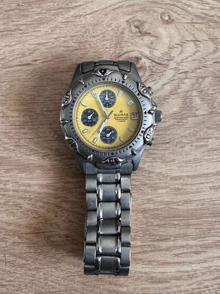 Reloj Blumar Cronógrafo Amarillo VD57 SU003