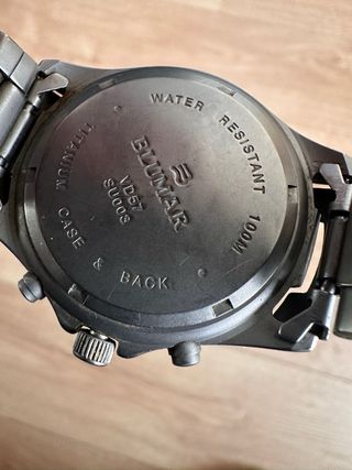 Reloj Blumar Cronógrafo Amarillo VD57 SU003