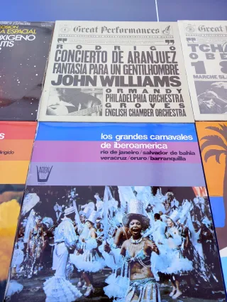 Lote Vinilos Música Clásica, Teatro y Mundo