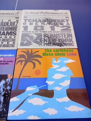 Lote Vinilos Música Clásica, Teatro y Mundo