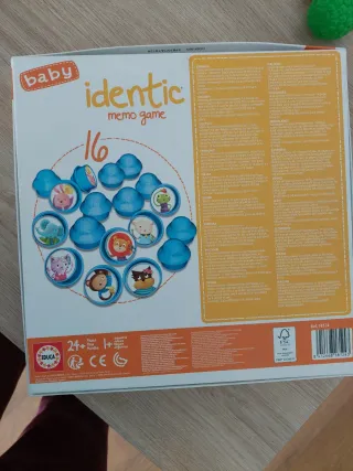 Juego de memoria Baby Identic Educa