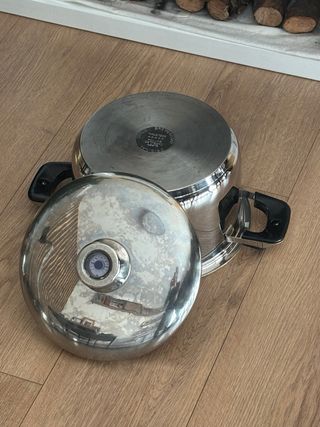 Set di pentole in acciaio inossidabile