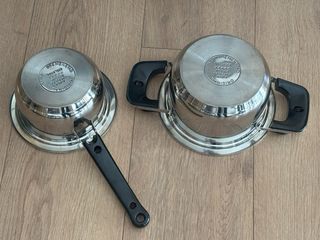 Set di pentole in acciaio inossidabile