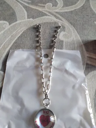 Pulsera acero amo enfermería corazón