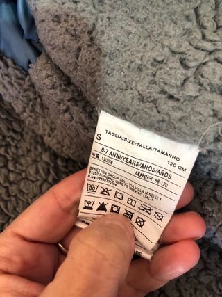 Chaqueta Benetton niño 6-7 años