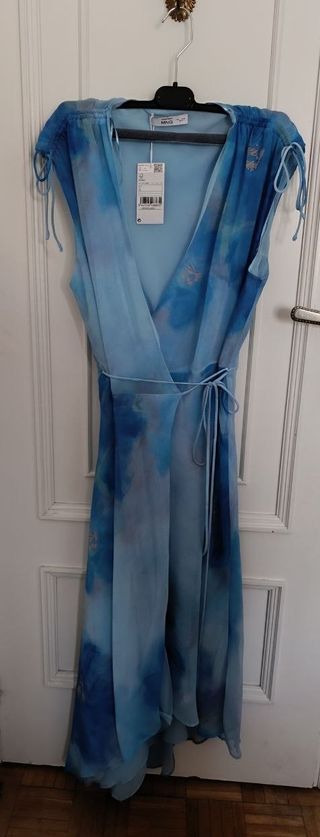 Vestido Mango Azul nuevo