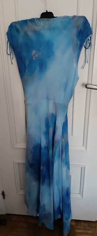 Vestido Mango Azul nuevo