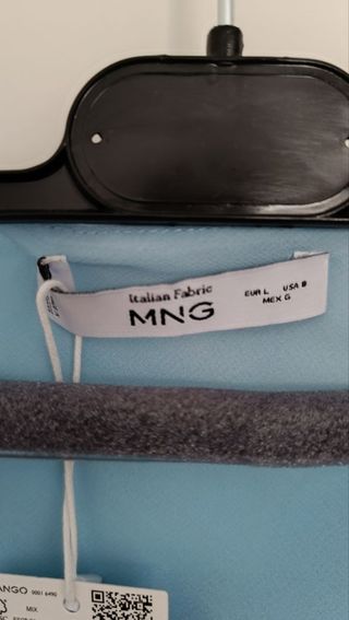 Vestido Mango Azul nuevo