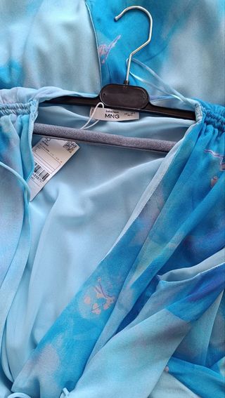 Vestido Mango Azul nuevo