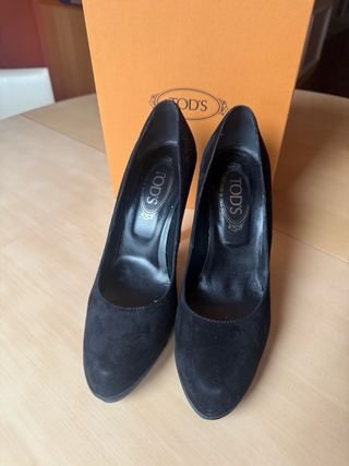 Zapatos Tod's Ante Negro