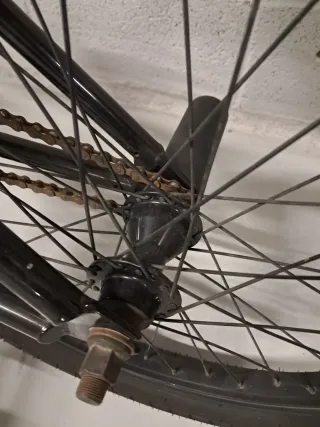 Bicicleta pro BMX freestile xl negra marca kinki