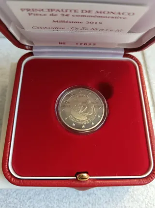 Mónaco 2018 Proof François Joseph Bosio