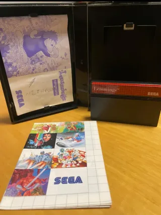 Lemmings Master System SEGA Puzzle