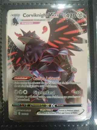Corviknight VMAX 110/163 Carta Pokémon