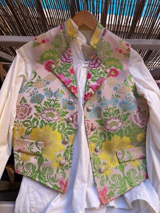 Chaleco Fallero Talla 48 Multicolor