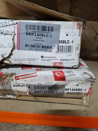 2 Discos Nuevos Freno Audi, VW, Porsche Delanteros