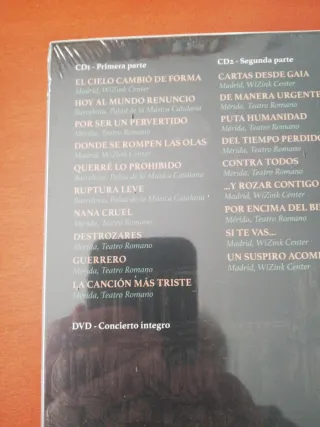 CD/DVD Robe: Bienvenidos al Temporal