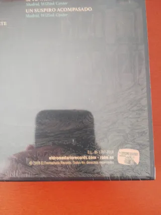 CD/DVD Robe: Bienvenidos al Temporal