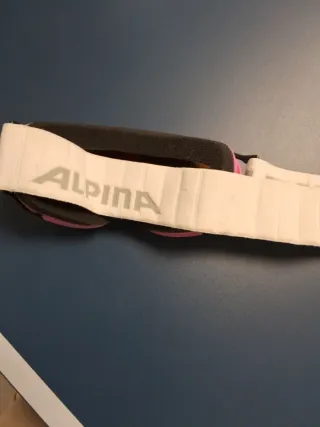 Gafas de esquí rosas Alpina