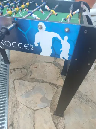 Futbolin madera idwla niños grandes.