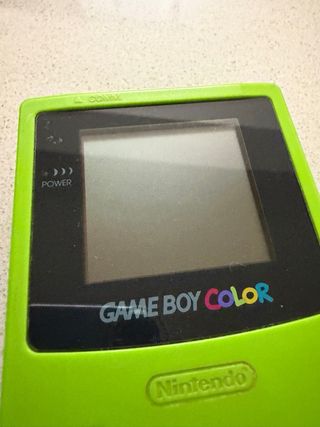 Console Nintendo Game Boy Color Verde