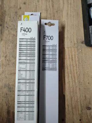 Pack 3 Escobillas Limpiaparabrisas Flat