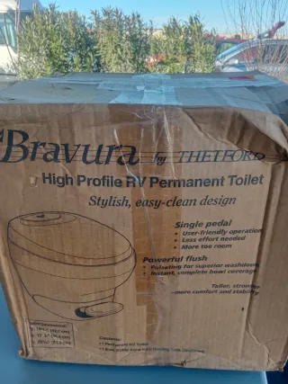 Inodoro Camper THETFORD Pedal wc