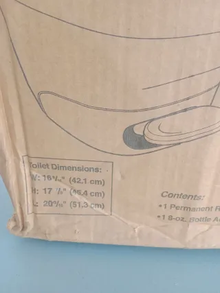 Inodoro Camper THETFORD Pedal wc