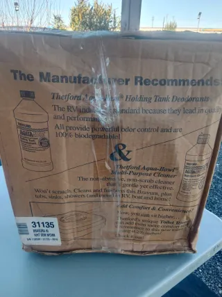 Inodoro Camper THETFORD Pedal wc