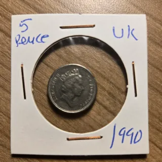 LOTE 8 - 9 Monedas Internacionales - Varios años