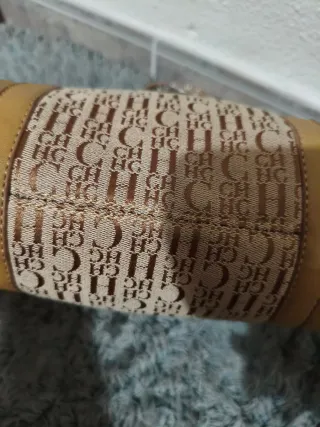 Bolso Carolina Herrera Beige/Marrón