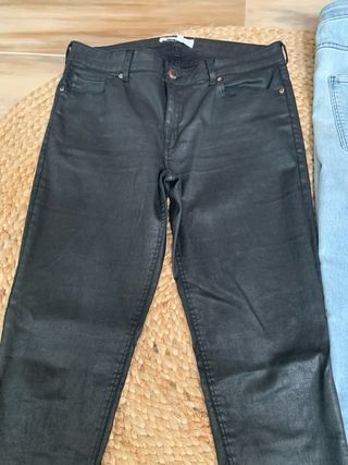 Set 2 Pantalones Pitillo Mango