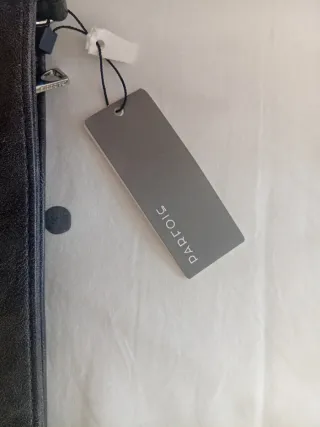 Bolso Parfois negro con tachuelas plateadas