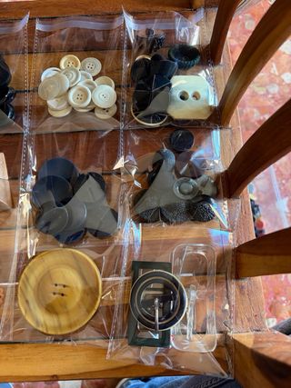 Lote de botones antiguos