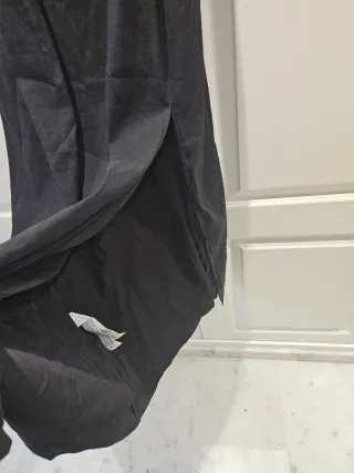 Vestido Largo Zara Negro Talla XS