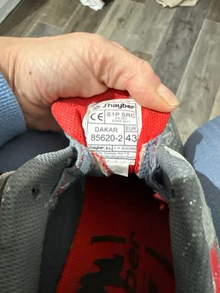 Zapatos de seguridad J Hayber Talla 43 used twice