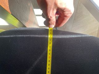 Silla de oficina ergonómica negra