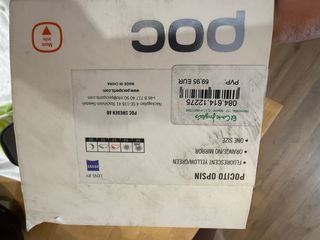 Gafas de nieve POC color verde lima