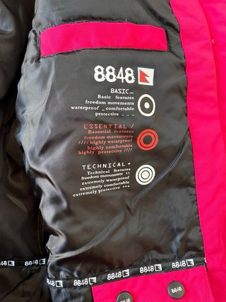 Giacca sci bambina fucsia