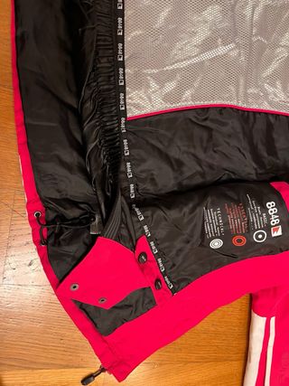 Giacca sci bambina fucsia