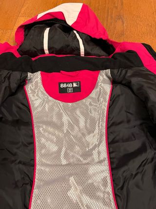 Giacca sci bambina fucsia