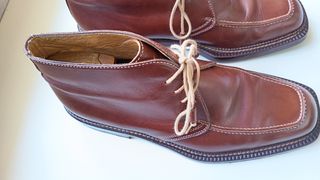 Stivaletti Pelle Marrone Uomo Tg. 44