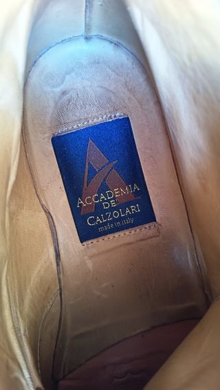 Stivaletti Pelle Marrone Uomo Tg. 44