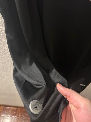 Camiseta Real Madrid 09/10 Adidas Negra Dorada