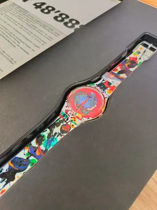 Coppia orologi swatch Sam Francis '93